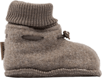 Schuhe mit Merinowolle, braun, Gr. 62/68, 1 St
