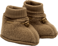 Schuhe mit Merinowolle, gold, Gr. 74/80, 1 St