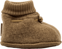 Schuhe mit Merinowolle, gold, Gr. 74/80, 1 St
