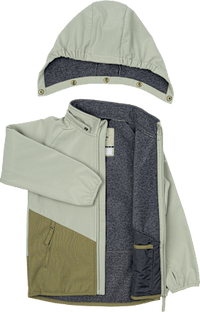 Softshelljack, groen, maat 110/116, 1 stuk