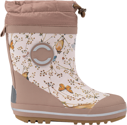 Thermostiefel mit Futter, beige & rosa, Gr. 28/29, 1 St Mikk-Line
