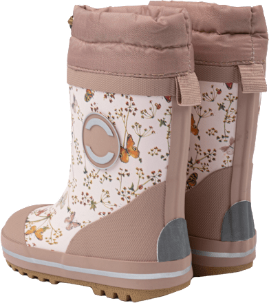 Thermostiefel mit Futter, beige & rosa, Gr. 28/29, 1 St Mikk-Line