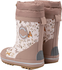 Thermostiefel mit Futter, beige & rosa, Gr. 28/29, 1 St Mikk-Line