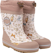 Thermostiefel mit Futter, beige & rosa, Gr. 28/29, 1 St Mikk-Line