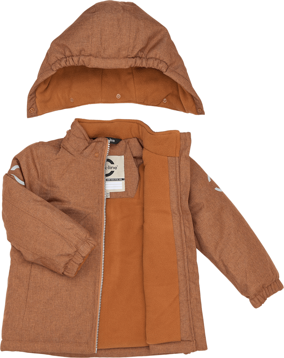 Mikk-Line Winterjacke, braun, Gr. 98/104