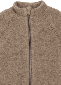 Wolljacke, braun, Gr. 110/116, 1 St