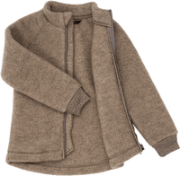 Wolljacke, braun, Gr. 134/140, 1 St