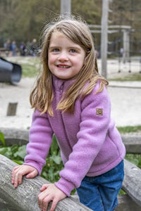 Wolljacke, rosa, Gr. 122/128, 1 St
