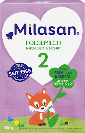 Folgemilch 2 nach dem 6. Monat, 500 g