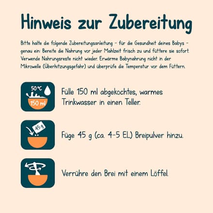 Abendbrei Milch Kleiner Genießer Stracciatella ab dem 8.Monat, 400 g