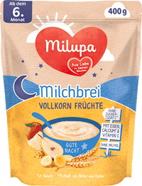 Abendbrei Milch Vollkorn Früchte Gute Nacht ab dem 6. Monat, 400 g