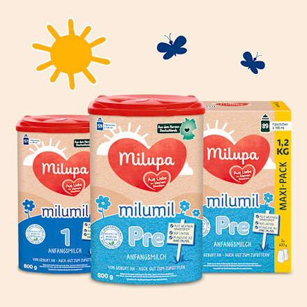 Anfangsmilch 1 Milumil von Geburt an, 800 g