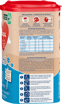 Anfangsmilch 1 Milumil von Geburt an, 800 g