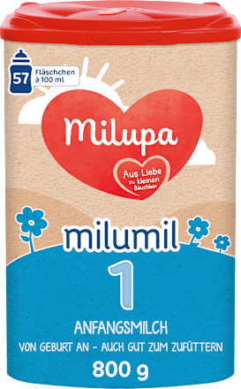 Anfangsmilch 1 Milumil von Geburt an, 800 g