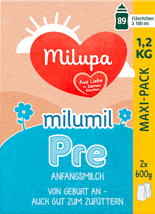 Anfangsmilch Pre Milumil von Geburt an, 1,2 kg