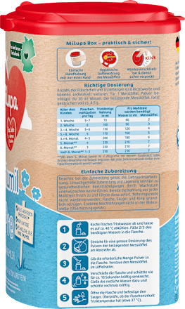 Anfangsmilch Pre Milumil von Geburt an, 800 g