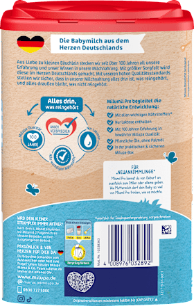 Anfangsmilch Pre Milumil von Geburt an, 800 g