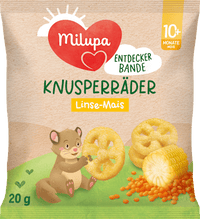 Babysnack Knusperräder Linse-Mais ab 10+ Monaten, 20 g