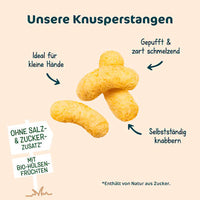 Babysnack Knusperstangen Kichererbse ab 10+ Monaten, 20 g