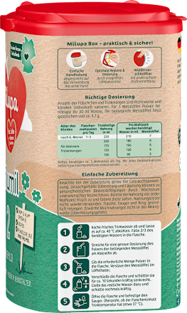 Folgemilch 2 Milumil nach dem 6.Monat, 800 g