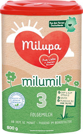 Folgemilch 3 Milumil ab dem 10. Monat, 800 g
