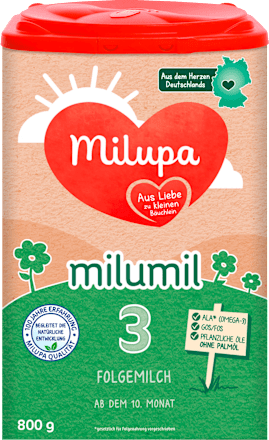 Folgemilch 3 Milumil ab dem 10. Monat, 800 g