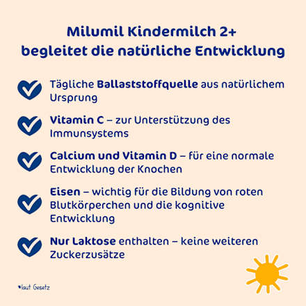 Kindermilch ab 2 Jahren, 550 g
