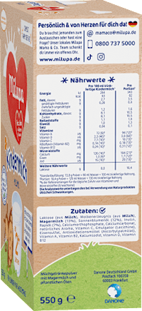 Kindermilch ab 2 Jahren, 550 g
