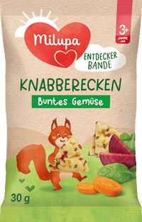 Kindersnack Knabberecken buntes Gemüse ab 3+ Jahren, 30 g
