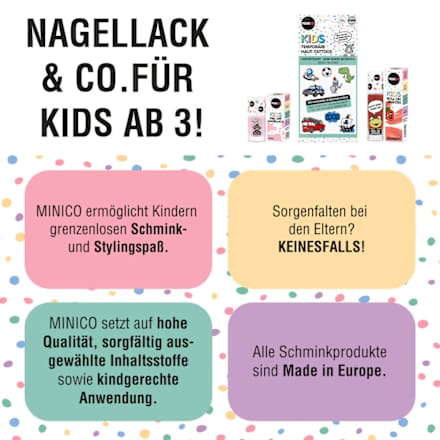 Kinder Haut-Tattoos temporär grün Set 30tlg., 1 St