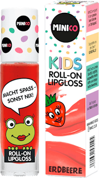 Lipgloss Roll-on Erdbeere Kinder, 7 ml