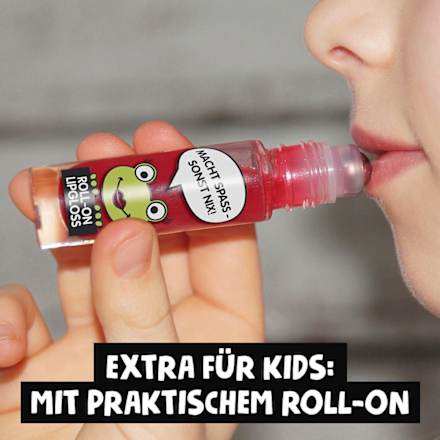 Lipgloss Roll-on Erdbeere Kinder, 7 ml