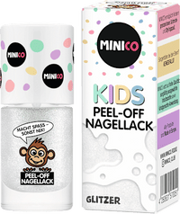 Nagellack Peel-Off Glitzer für Kinder, 5 ml