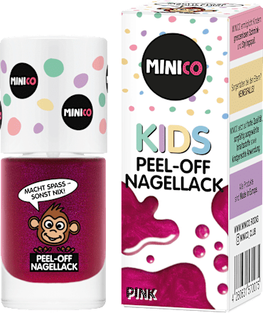 Nagellack Peel-Off pink für Kinder, 5 ml