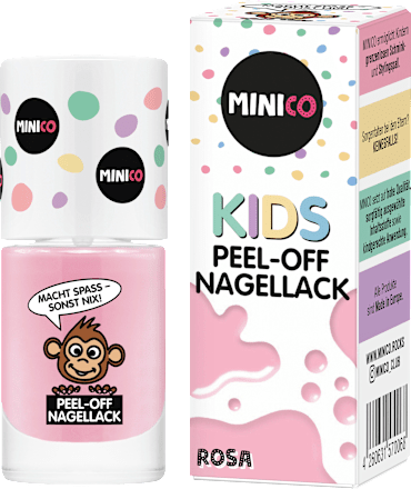 Nagellack Peel-Off rosa für Kinder, 5 ml