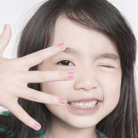 Nagellack Peel-Off rosa für Kinder, 5 ml