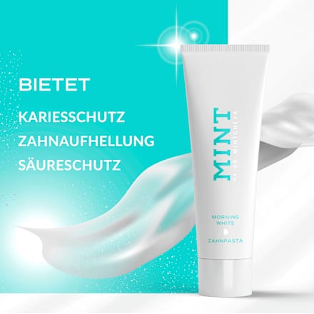 Morning White tandpasta, 85 ml