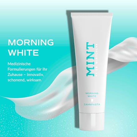 Morning White tandpasta, 85 ml