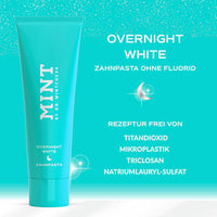 Tandpasta Overnight White fluoridevrij, 85 ml