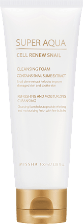 Super Aqua Cell Renew Slakkenreinigingsschuim, 100 ml