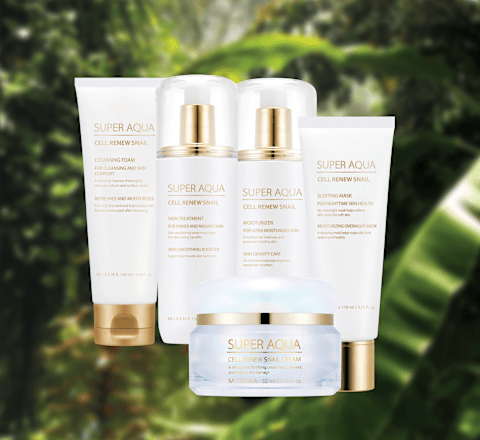 Super Aqua Cell Renew Slakkenreinigingsschuim, 100 ml