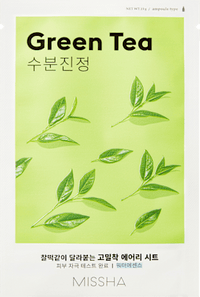 Sheetmasker Airy Fit Groene Thee, 1 st