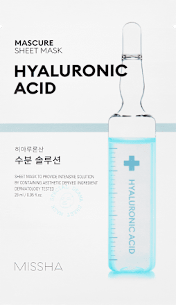 Sheetmasker Hyaluronzuur, 1 st