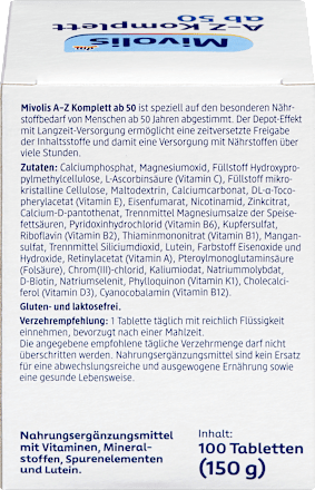 A-Z Komplett Depot ab 50, Tabletten, 100 St, 153 g