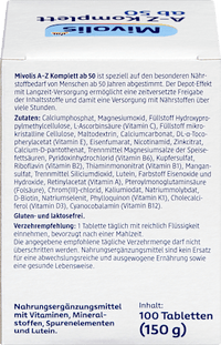 A-Z Komplett Depot ab 50, Tabletten, 100 St, 153 g