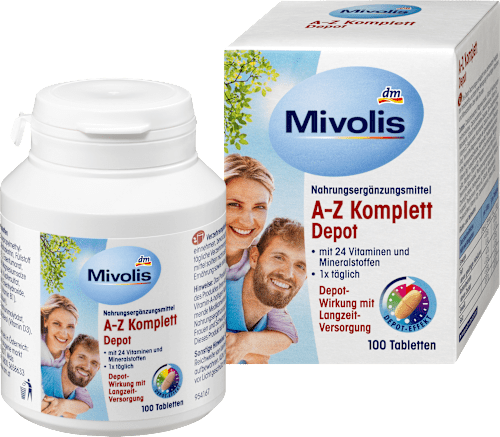 AZ Komplett Depot, tabletten, 100 stuks, 144 g