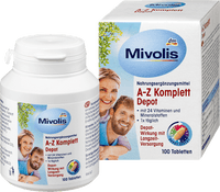 AZ Komplett Depot, tabletten, 100 stuks, 144 g
