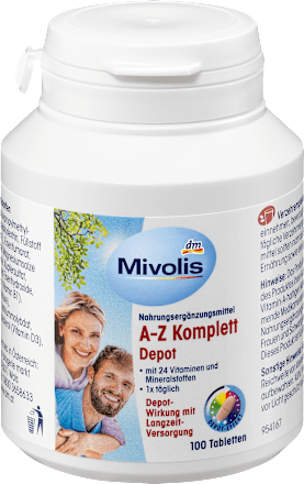 AZ Komplett Depot, tabletten, 100 stuks, 144 g