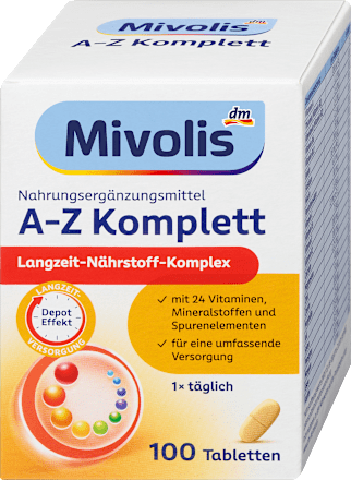 A-Z Komplett Tabletten 100 St, 144 g