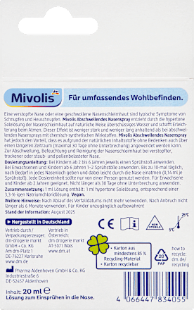 Abschwellendes Nasenspray, 20 ml
